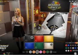 Marble Race place bets