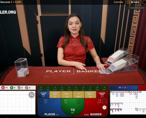 Playtech Super Speed Baccarat-deal