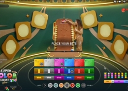 Super Color Game place bets