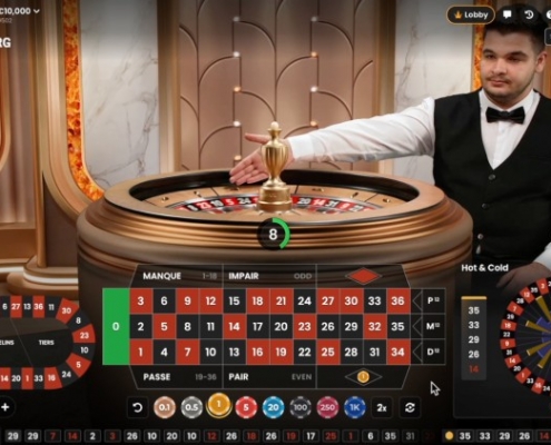 Pragmatic French Roulette place bets