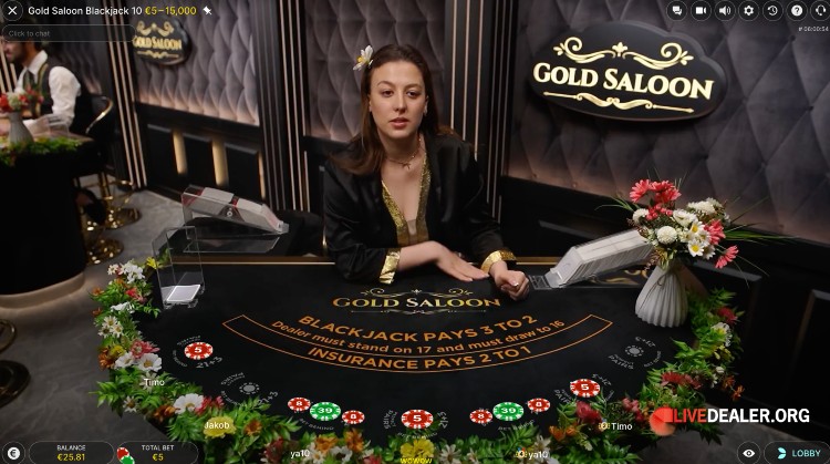 Evolution Gold Saloon