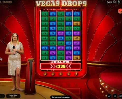 Vegas Drops bonus round