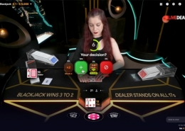 Iconic 21 Take Deal or Risk Blackjack