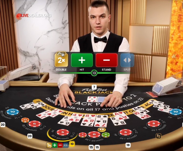 Pragmatic Free Bet Blackjack free double