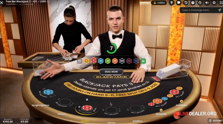 Play at 888 Pragmatic Free Bet Blackjack