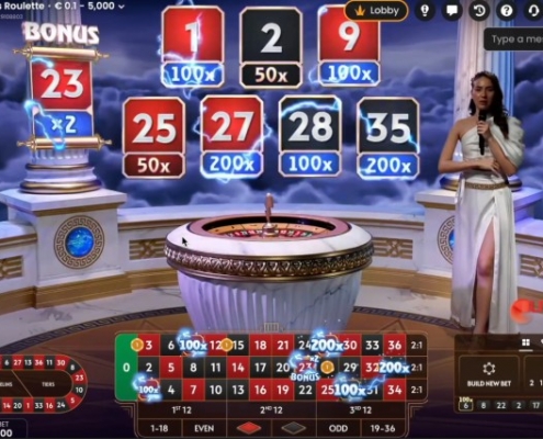 Gates of Olympus Roulette booster