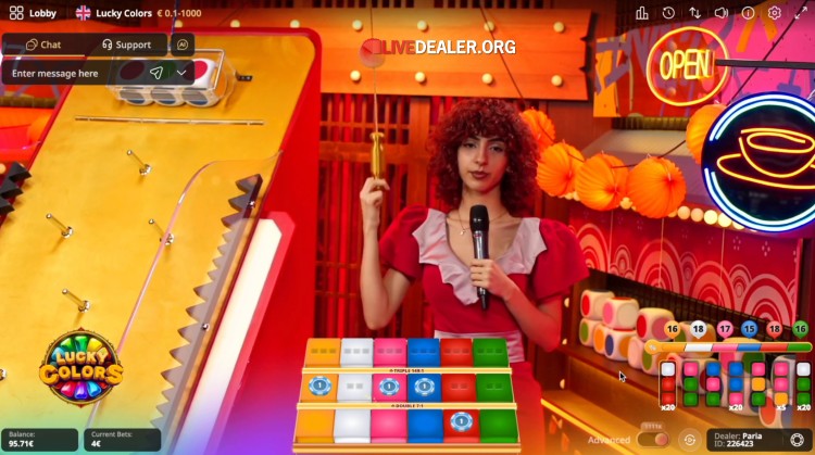 Lucky Colors lever