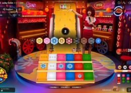 Lucky Colors place bets