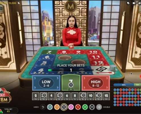 MONOPOLY Roll'em placebets