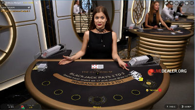 The Club House Blackjack at Bwin