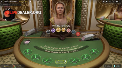 Salon Privé Blackjack at Betway