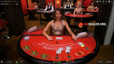 Paf live blackjack