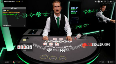 Unibet live Casino Holdem Poker