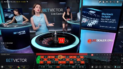BetVictor live roulette