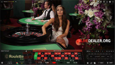 Party Casino live roulette