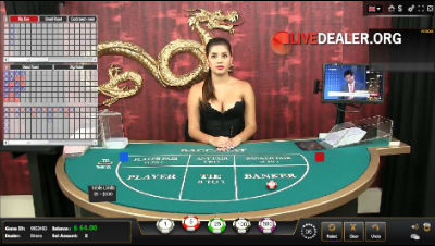 5Dimes live baccarat