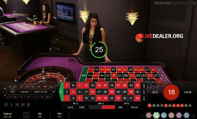 Paddy Power live roulette (Asian studio)