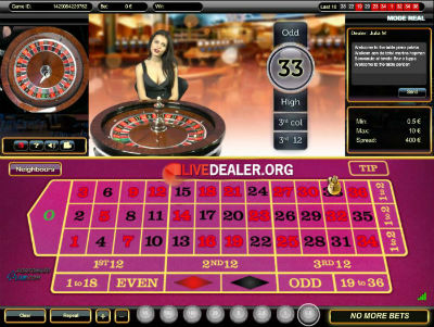 Betfair live roulette