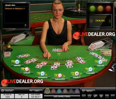 Evolution Gaming Live (Classic) Blackjack