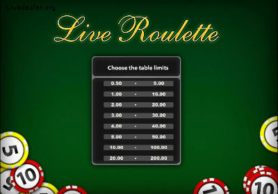 Media Live roulette lobby