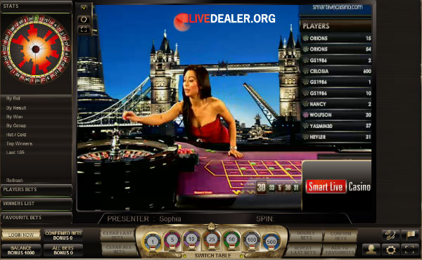 Smart live roulette 2