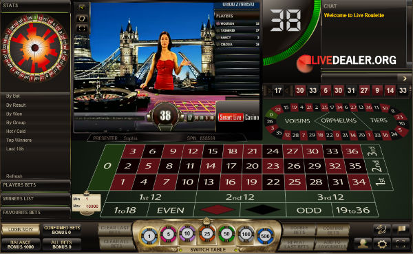 Smart live roulette 1